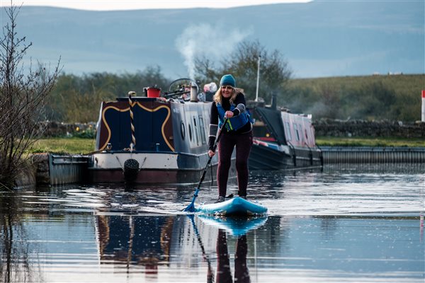 SUP on Leeds Liverpool Canal 2